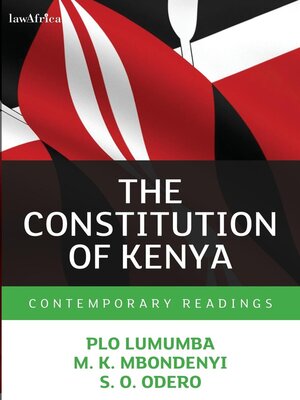cover image of The Constitution of Kenya